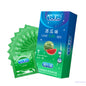 Fruit Flavor Condom 10pcs Ultra Thin Penis Sleeves Adult Sex Toys For Men Watermelon Stimulation Condom Erotic Products Sex Shop