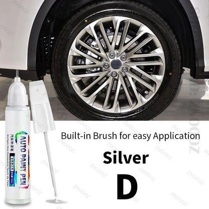 For LEXUS RX Touch Up Paint Wheel Repair Kit Quick And Easy Wheel Scratch Repair Rim Paint For Car Wheel Repair Silver Black