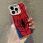 Cool S-Spider-Man Phone Case For IPhone 17 16 15 Pro Max Plus 14 13 12 11 Black White Shockproof Phone Cover