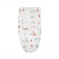 Newborn Baby Sleeping Bag Summer Thin Baby Swaddle Wrapping Cartoon Elephant Sleepsack 0-6 Months Girls Boys Blanket 0.5 TOG