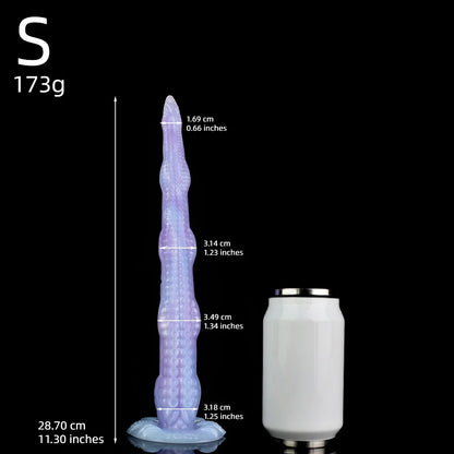 FAAK 65cm Long Butt Plug With Suction Cup S M L XL XXL Fantasy Octopus Leg Dildo Anal Beads 5 Sizes Sex Toys For Women Man