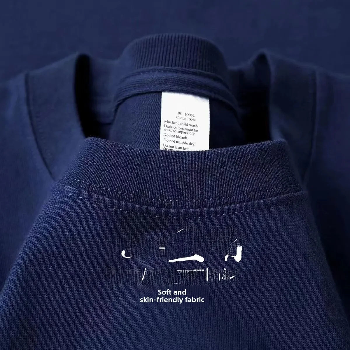 300g Cotton T Shirts Men Short Sleeved Heavyweight Summer Round Neck Loose Breathable Shirt for Men Women Basic Tee