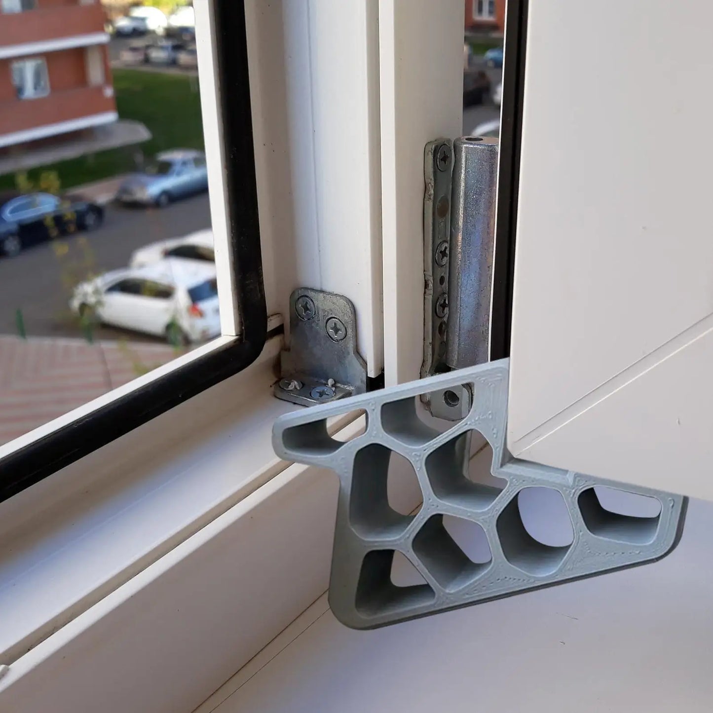 Window Stoppers Bedroom Door Locks Scratch Resistant Window Stopper Block for Garage Bedroom Patio Balcony Hotel Apartment