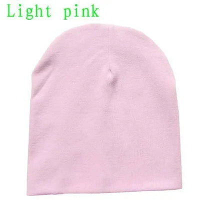 6M-3Y Baby Knitted Hat Scarf Set Solid Color Cotton Hip Hop Beanie Warm Toddler Cap for Boys Girls Spring Autumn Winter