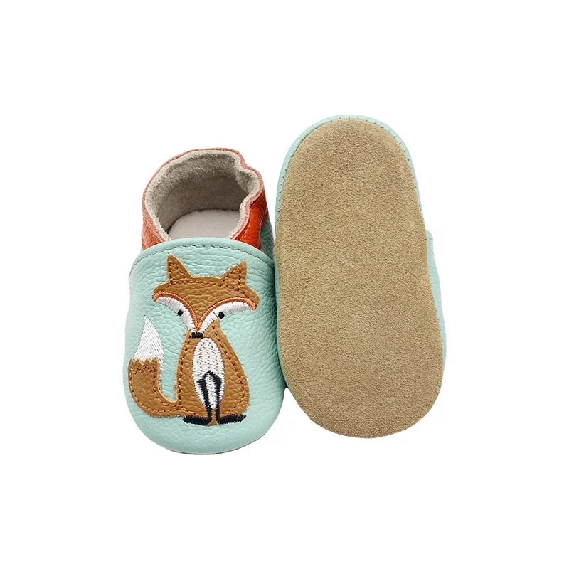 Toddle Baby Shoes Newborn Infant Shoe Boys Girls Soft Genuine First Walkers Baby Moccasins 0-24Months Cowhide Bottom Skid-Proof