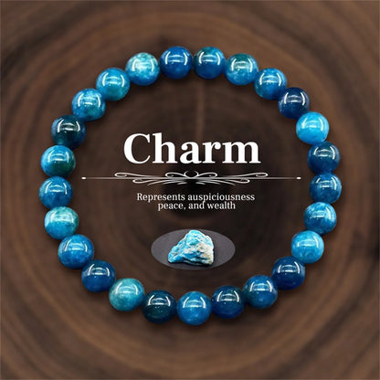 8mm Natural Stone Beaded Bracelets For Women Men Bring Wealth Love Energy Protection Crystal Beads Bracelets Meditation Jewelry