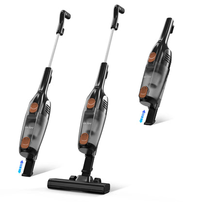 Sejoy 110/220v Corded Vacuum Cleaners 15Kpa Powerful Suction 600W Motor Stick Handheld Vacuum Cleaner for Home Pet Hair Carpet