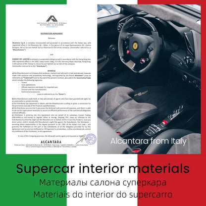 Real for Alcantara with Magsafe Case for iPhone 16 17 Pro Max 15 14 Luxury Magnetic Supercar Interior Leather Magnet Phone Cape