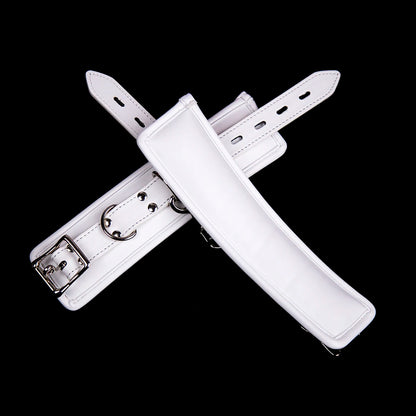 Puppy Play Soft and Comfortable Bondage Restraints Handcuffs Collar Wrist Ankle Cuffs for Fetish Erotic Adult Sex Games Couple