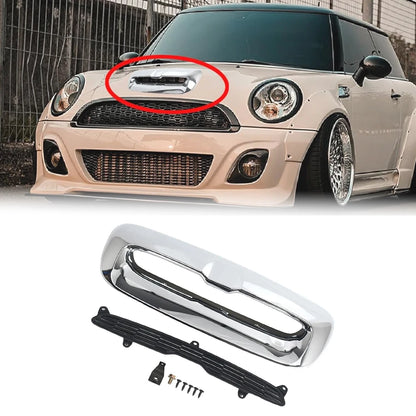 Car Front Air Intake Vent Scoop for Mini Cooper S R55 R56 R57 R58 R59 2007-2013 Hood Scoop 51132756095 51132757694 51232752275