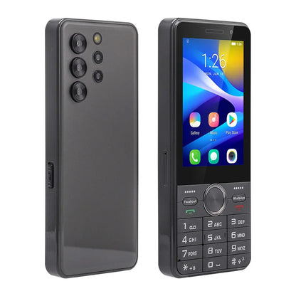 UNIWA HOPE XS24 4G Touch Screen Keypad Phone Android 8.1 Dual SIM 3.5 Inch 2GB+16GB 2500mAh Cellphone Whatsapp Phone Half-touch