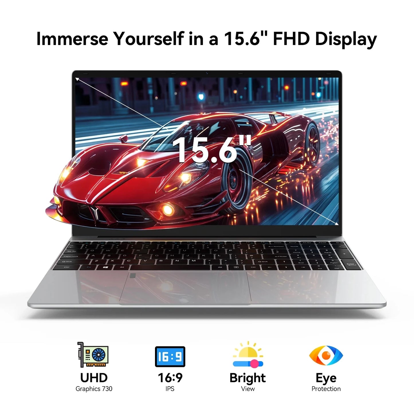 HOT LENO 15.6" Laptop Windows 11 32GB 2TB Intel Core i9 9900 1920*1080 HD Gaming Computer PC Gamer office Ultra Slim Notebook