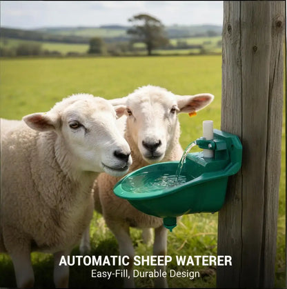 Livestock Sheep Goat Drinking Bowl Plastic Value Quality Water Fountain Cattle Sheep Dog Feeding Supplies Farm Animals Livestock