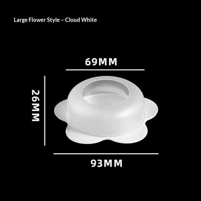 Anti Escape Reptile Feeding Dish Durable ABS Worm Food Bowl Easy Clean for Lizards Geckos Snakes Terrarium Tank