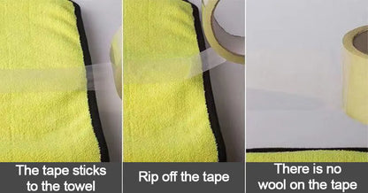 SEAMETAL Large Size Microfiber Towels Car Washing Towel 160x60cm Car Whole Body Cleaning Dry/Wet Dual Use Super Absorbent Rags