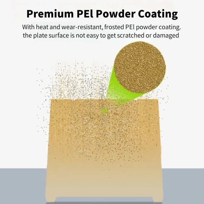 PEI Magnetic SHEET For Creality K1 PEI Build Plate K1C Bed Creality k1 Build Plate 235mmx235mm Ender 3 v3/ Ender 5 S1 pro hotbed