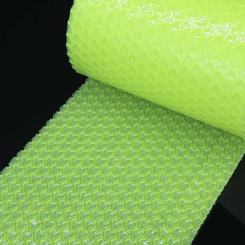 Love Heart-shape Bubble Cushioning Wrap Padding Bubble Packaging Film for Shockproof Foam Roll Bag Paper Packing Fragile