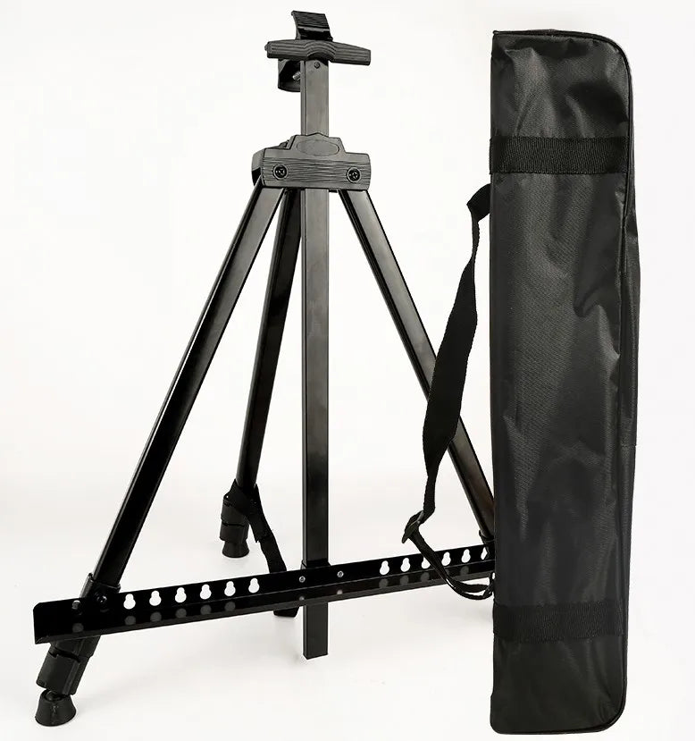 Portable Adjustable Metal Sketch Easel Sketch Drawing folding aluminum easel For Artist Art Supplies Stand With Bag Outdoor