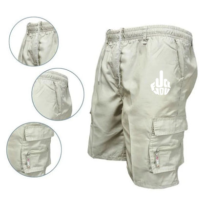 Mens Cargo Shorts New Side Multi-pockets Men Loose Work Shorts Casual Short Pants Male Plus Size Summer Outdoor Shorts