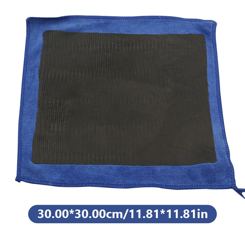 SEAMETAL 1/2pcs Car Cleaning Towel Magic Clay Cloth for Car Detailing with Blue Clay Bar Towel Washing Tool Car Accessories