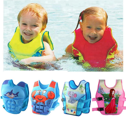 Boy Girl Non Inflatable Swim Vest Safer Baby Float Vest Swimwear Kids Good Swimming Learning Helper Swimming Pool Accessories