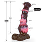 FAAK Silicone Long Penis Fantasy Knot Horse Dildo With Sucker Sex Toys For Women Anal Plug Female Masturbator Adult Games