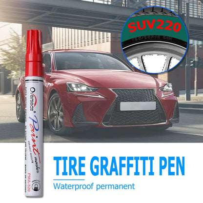 Car Scratch Repair PenWaterproof Auto Touch Up Paint Pen Fill Remover Vehicle Tyre Paint Marker Clear for Car Styling Fix Care