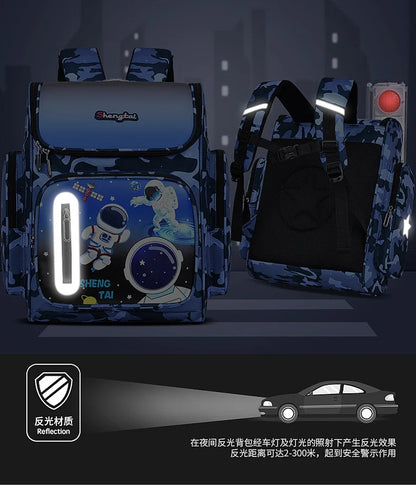 2026 Waterproof Children School bags for Boys Girls Kids Cartoon Schoolbag Orthopedic Primary School backpack mochilas infantil