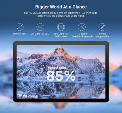 Global ROM Lenovo Tab M11 K10 11” 90Hz Display Android 13 L1 MediaTek Helio G88 8GB/128GB 7040mAh Battery 4G LTE Tablet 2025