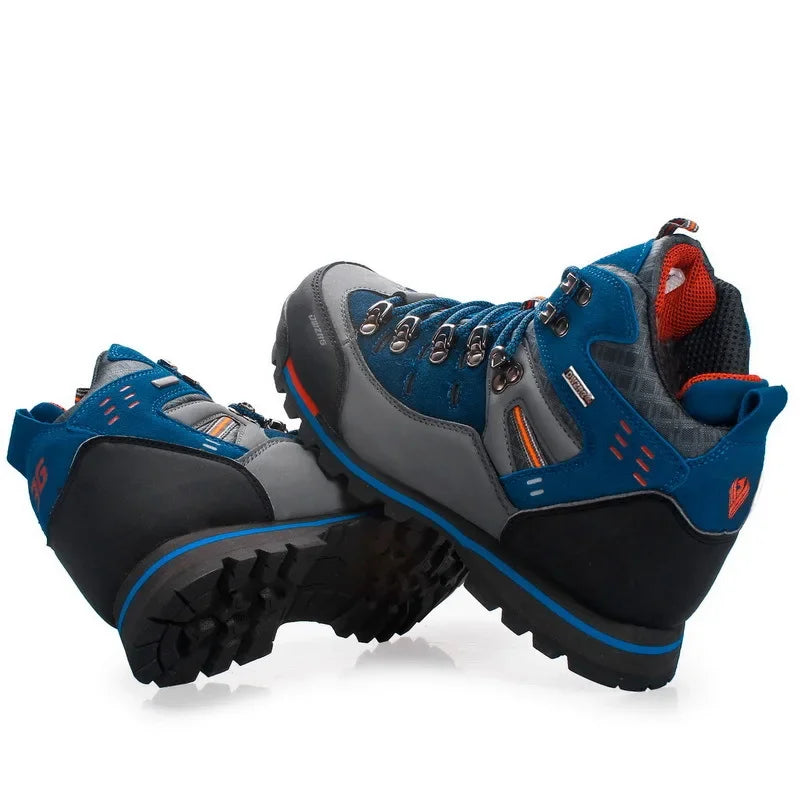 Mixed Gender Hiking Shoes Men Winter Mountain Climbing Trekking Boots Top Quality Outdoor Fashion Casual Snow Boots Plus Size 47