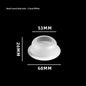 1Pcs ABS Reptile Feeding Dish Anti Escape Worm Food Bowl For Lizards Geckos Snakes Turtles Tortoises