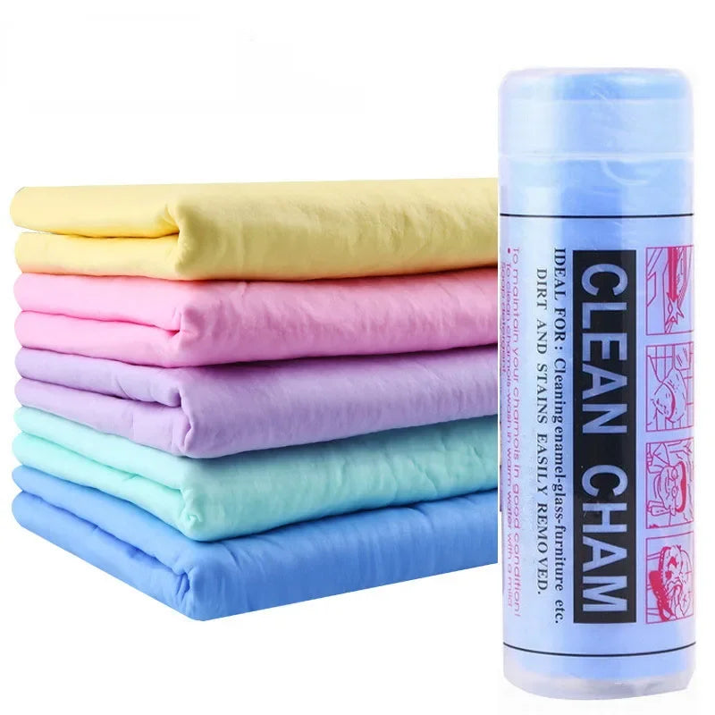 Car Towel Pva Wash Premium Quick-Dry Towel Ultra Absorbent Scratch-Free Reusable For Auto Maintenance Soft Cloth color random