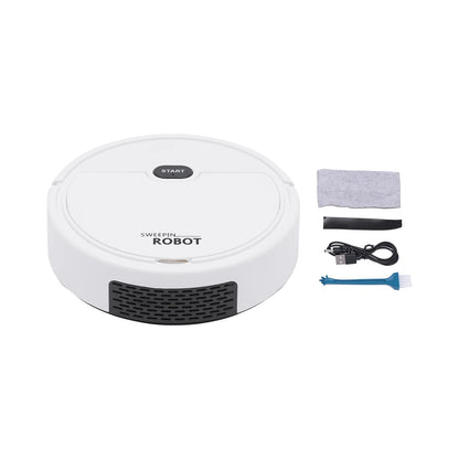 Robot Vacuum w/ Automatic Direction Change, 3-in-1 Fully Automatic Sweeping Robot Suction And Sweeping Mop Household