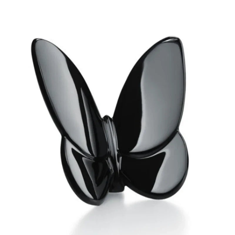 Crystal Papillon Butterfly Wings Fluttering Glass Lucky Butterfly Ornaments Home Decoration Crafts Accessories Birthday Gift