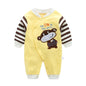 Spring Autumn Newborn Baby Boy Rompers Cotton Girls Clothes 0 to 12 Months Comfortable Babies Jumpsuits Clothing Onesies