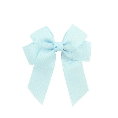 1pcs 3.6'' Solid Color Bowknot Hair Clips For Baby Girls Classic Bows Hairpins Cute Barrettes Headwear Kids Hair Accessories