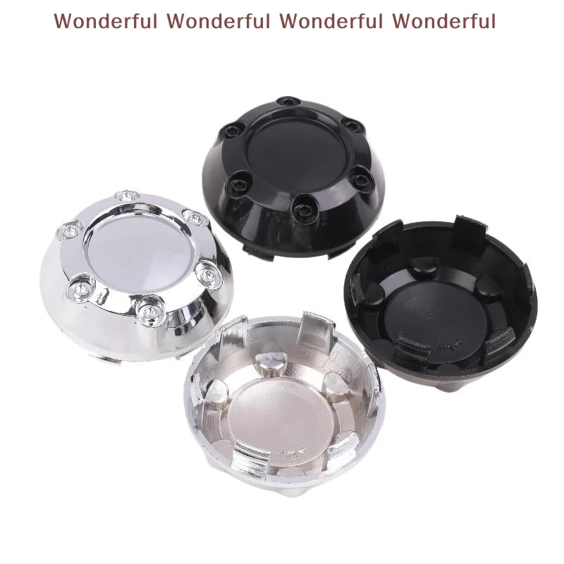 Upgrade 4pcs 68mm 61mm Car Rims Caps, Auto Wheel Center Covers, Dust Proof Hubcaps Hub Emblems