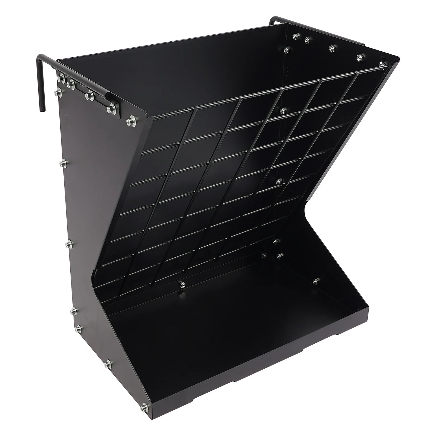 Heavy Duty Metal Country Manufacturing Wall Mount Combo Horse Feeder Goat Sheep Hay Rack Livestock Feeder Distance Adjustable