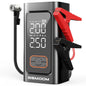 BSMOOM Car Jump Starter Air Compressor With Power Bank 150PSI Air Pump Car Battery Emergency Boosters with LED Light