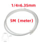 1/5/10/20meter Food Grade 1/4" 3/8" PE OD NSF Certified Tubing for Reverse Osmosis De-ionized Water Purifier Filtration Systems