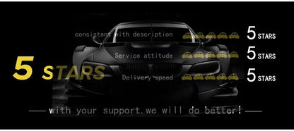 With Led Light Car Rear Bumper Diffuser For VW Golf 6 MK6 Standard TDI TSI 2008-2013 Rear Spoiler Splitters ABS Body kits Tuning
