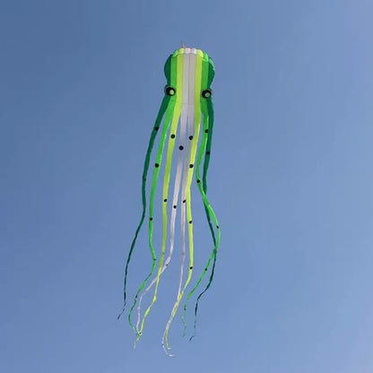 15m / 23m Inflatable Octopus Kite with 3D Suction Cups, Soft Laundry Kite,  Professional Giant Kite for Festival