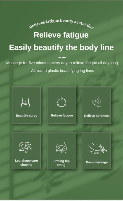 Leg Roller Massager Cellulite Massager Manual Muscle Massager Roller Multi-function Pelvic Floor Muscle Trainer Beauty Tools New