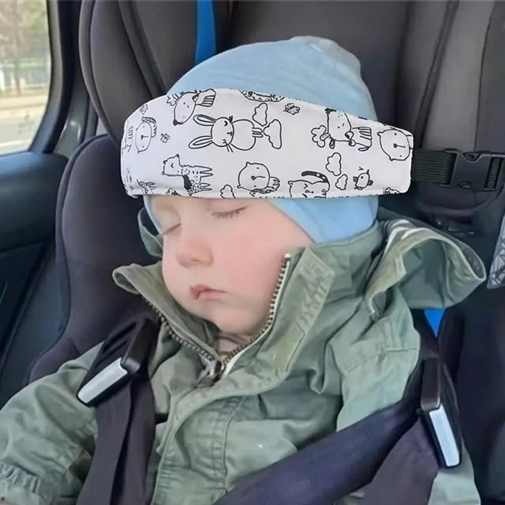 Infant Baby Car Seat Head Auto Sleeping Headrest Support Children Belt Fastening Belt Adjustable Sleep Positioner Baby Saftey