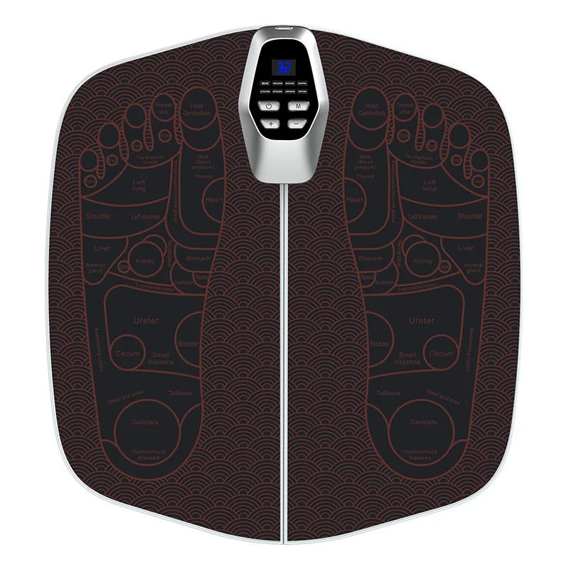 Foot Massage Mat with Microcurrent Electric Foot Relaxation Massager,  foot massage pad