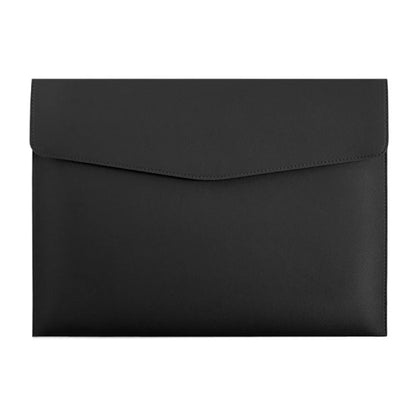 Stationery Dustproof Leather Leather Document Pouch Large Capacity A4 Leather File Folder File Bag for Men