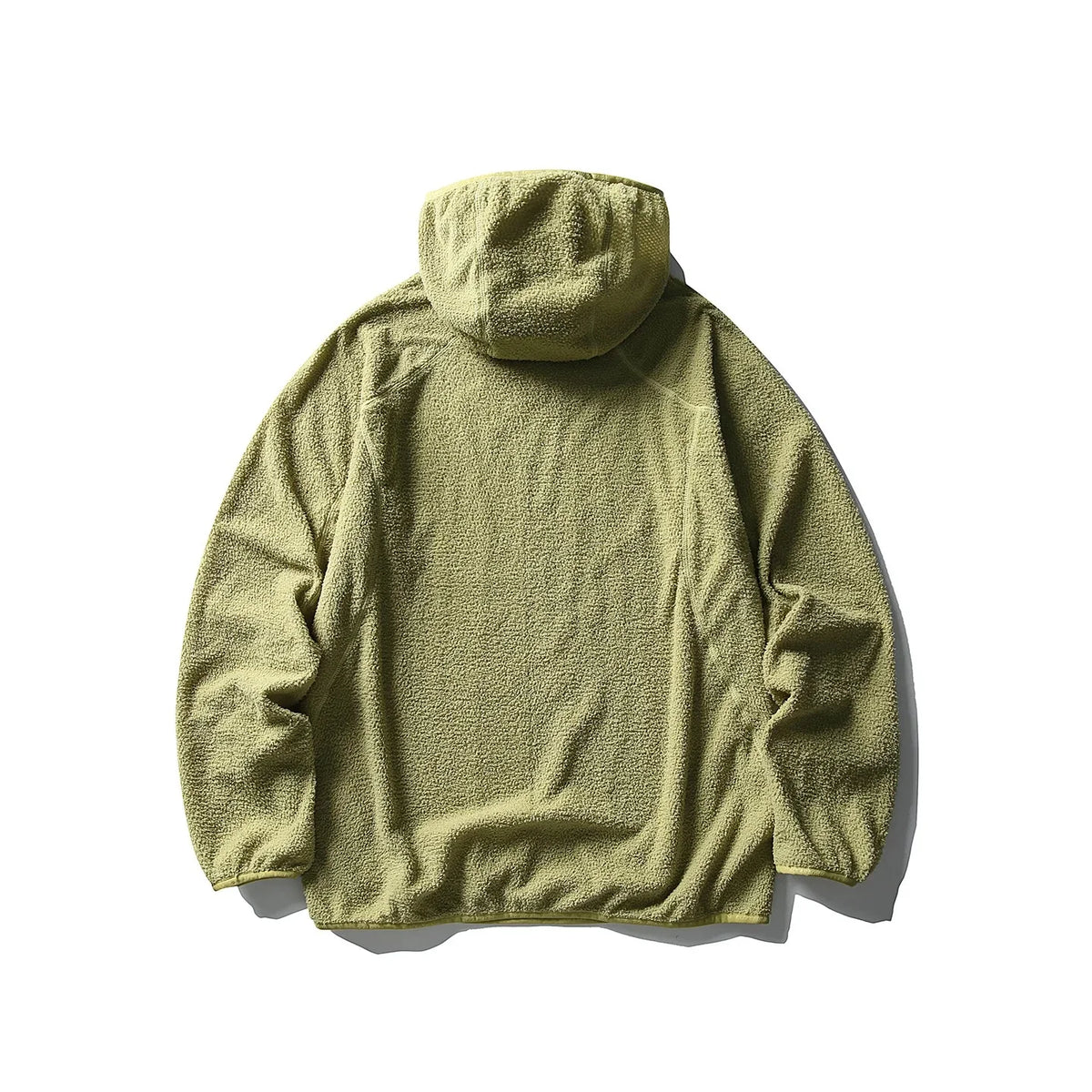 Unisex Lightweight Cloud Velvet Hooded Quick-Dry Shirt for Outdoor Sports: Classic Hood, Elastic Cuffs & Brand Logo Details