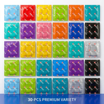 Random Condoms Smooth Surface, Male Safe Sex Health Care, Discreet Package