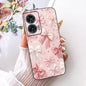 Case For Motorola Edge 50 Fusion Cover XT2429-1 Popular Flower Soft Black Silicone Phone Cases For Motorola G96 5G MotoG96 Funda