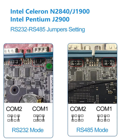 XCY Fanless Mini PC Intel Celeron J6412 N5095 2x GbE LAN 2x RS232 HDMI VGA WiFi 4G LTE Windows 10 Linux Industrial Computer